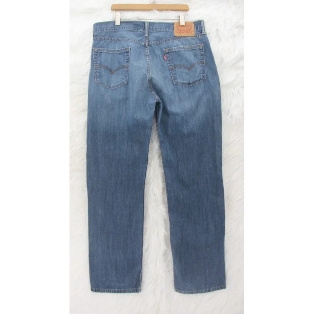 Levi Strauss & Co 514 Straight Leg Denim Jeans 33W 30L 100% Cotton Classic #229